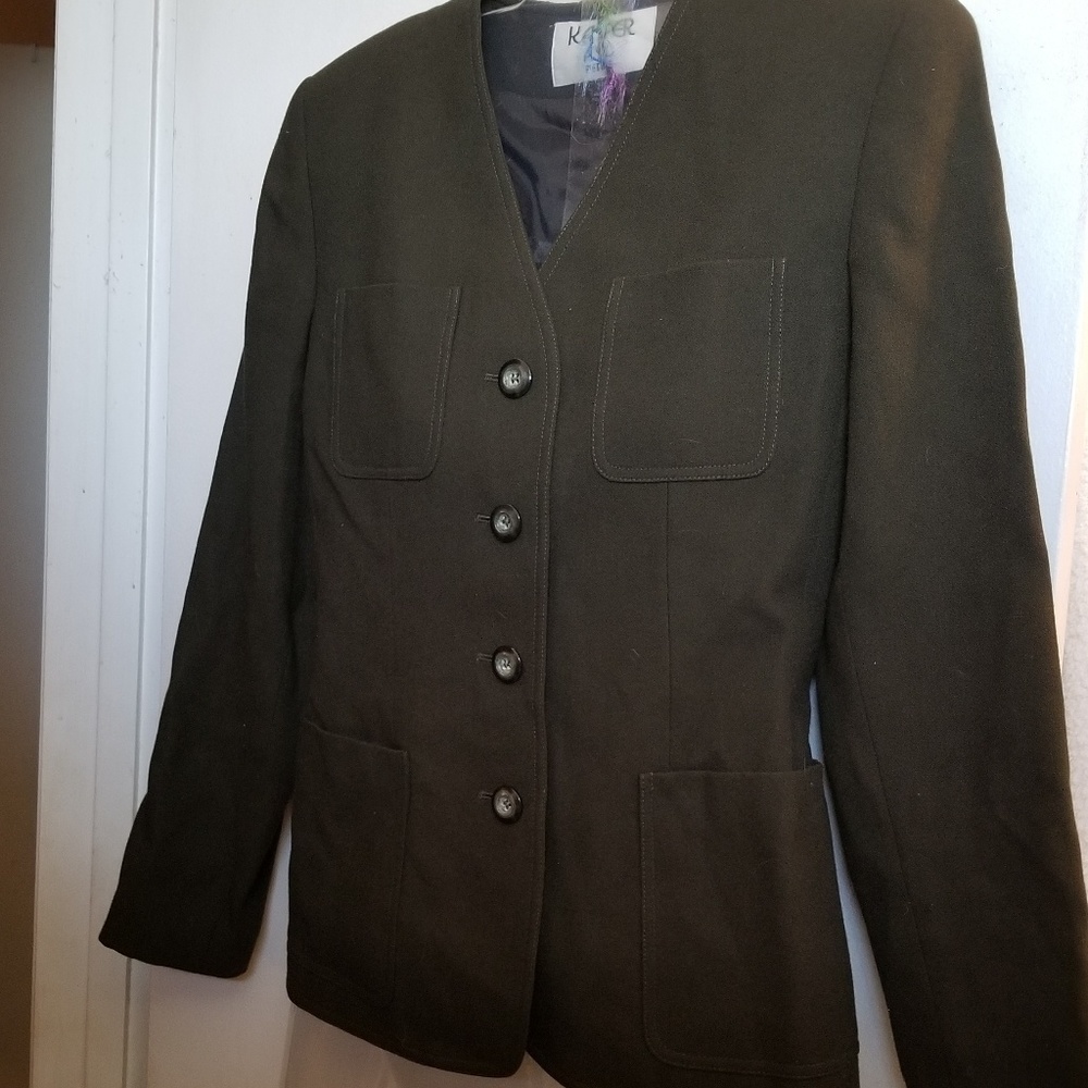 Dark khaki blazer